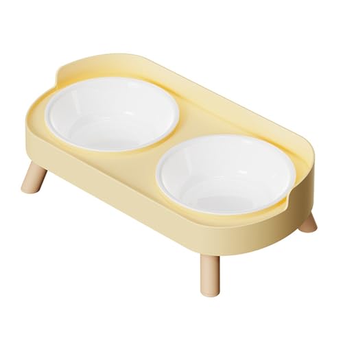 Katzen Hund Doppelfonds Angehobene Haustier Futter Wasserschale Set Ungiftiges Plastik Einfach Reinigung Design Für Kleine Tiere Erhöhte Katzen Futter Schüssel Katzen Hund Doppelfonds Angehobene Haustier Futter Wasserschale Set Ungiftiges Plastik Einfach Reinigung Design Für Kleine Tiere Erhöhte Katzen Futter Schüssel von Zqxnt