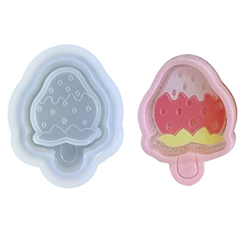 Klare Quicksands Silikonform Formen Harz Guss Shaker Form Eisharz Epoxidform Schmuck Schmuck Schimmelpilze Schimmelpilze Formen Für Epoxidharz Herstellen von Zqxnt