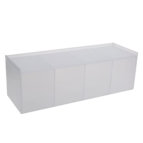 Klarer Acrylkaffeekapselhalter 4 Fach Box Teebag Lagerung Kaffeebarzubehör Box Klarer Acrylkaffeekapselhalter 4 Fach Box Teebag Lagerung Kaffeebarzubehör Box von Zqxnt
