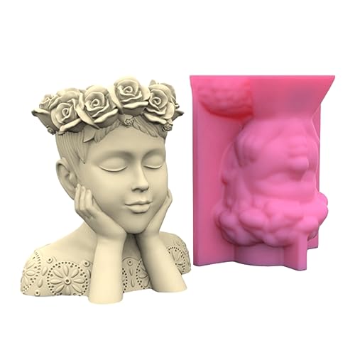 Kranzmädchen Stifthalter Silikonform Tisch Ornament Schimmelpicke Machen Werkzeug Sukkulente Pflanzerform Schimmel Leicht Zu Reinigen Kranzmädchen Stifthalter Silikonform Tisch Ornament Schimmelpicke Machen Werkzeug Sukkulente Pflanzerform Schimmel Leicht Zu Reinigen von Zqxnt
