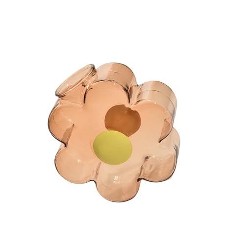 Kreative Blumenvasen Für Haus Zu Hause Esstisch Dekoration Farbenfrohe Kleine Pflanzenflasche Borosilikat Glasschreibtisch Origination Farbenfrohe Hausvasen von Zqxnt