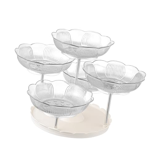 Lebensmittelpräsentation Tablett Multilayer Drehende Desserthalter Plastikstruktur Für Vorspeisen Dessert Und Früchte Snacks Display Ständer Geeignet Lebensmittelpräsentation Tablett Multilayer Drehende Desserthalter Plastikstruktur Für Vorspeisen Dessert Und Früchte Snacks Display Ständer Geeignet von Zqxnt