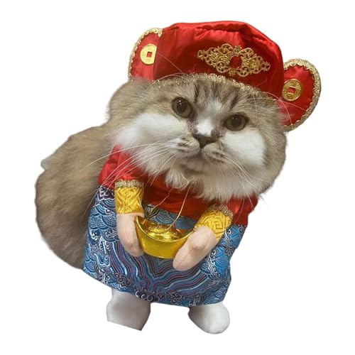 Zqxnt Lustige Haustierkleidung Die Leicht Zu Tragen Von Overalls Cosplay Kostüm Für Halloween Neujahrsfeiern Und Festival Thema Dressing Pet Outfit Für Verschiedene Anlässe von Zqxnt