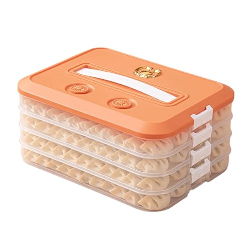 Mehrschicht Lebensmittelspeicherbox Mit Deckel Und Accessoire Für Snacks Dumpling Und Desserts Clear Container Tragbare Lebensmittelorganisatoren Mehrschicht Lebensmittelspeicherbox Mit Deckel Und Accessoire Für Snacks Dumpling Und Desserts Clear Container Tragbare Lebensmittelorganisatoren von Zqxnt