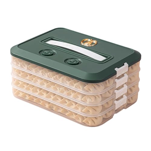 Mehrschicht Lebensmittelspeicherbox Mit Deckel Und Accessoire Für Snacks Dumpling Und Desserts Clear Container Tragbare Lebensmittelorganisatoren Mehrschicht Lebensmittelspeicherbox Mit Deckel Und Accessoire Für Snacks Dumpling Und Desserts Clear Container Tragbare Lebensmittelorganisatoren von Zqxnt