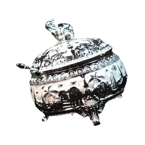 Moderne Legierungs Süßungshalter Elefant Designs Zuckertöpfe Mit Löffel Und Deckel Für Und Küchentisch Decors Metall Zuckerschale Moderne Legierungs Süßungshalter Elefant Designs Zuckertöpfe Mit Löffel Und Deckel Für Und Küchentisch Decors Metall Zuckerschale von Zqxnt