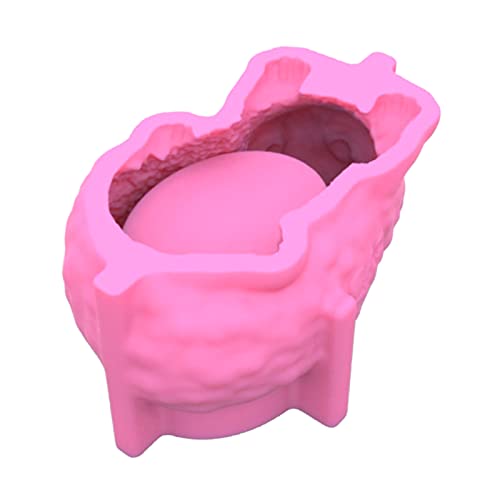 Netter Igel Blumentopf Silikonform Für Epoxidharz Beton Ton Sukkulenten Pflanzer Aschenbecher Kerzenhalter Ornamente Blumentopfform Silikon Für Betonharzguss Epoxid von Zqxnt