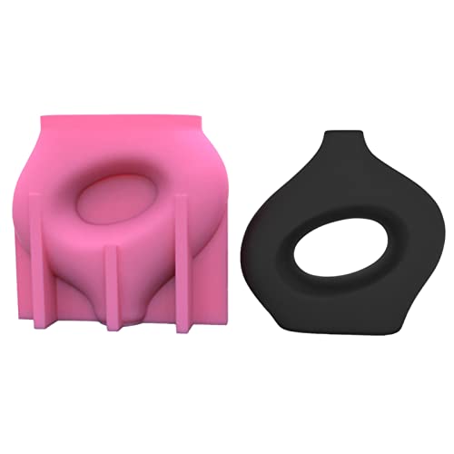 Nicht Schicht Blumenpot Silikonform Blütenblumentopf Epoxidharzform Gusswerkzeug Desktop Dekoration Form Für Ornament Einfache Blumentopfform Dekorative Blumentopfform Langlebiger Form von Zqxnt