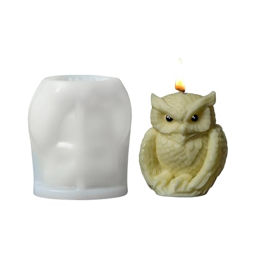 Owl Tabletop Ornament Form Thema Kerze Seife Form Epoxidharzform Für Schmuckherstellung Und Handgefertigte Handwerksharzkunstform Owl Tabletop Ornament Form Thema Kerze Seife Form Epoxidharzform Für Schmuckherstellung Und Handgefertigte Handwerksharzkunstform von Zqxnt