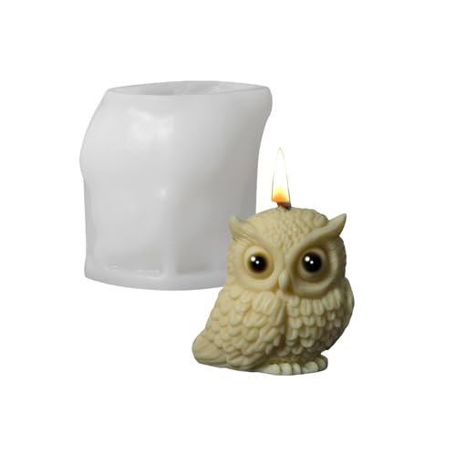 Owl Tabletop Ornament Form Thema Kerze Seife Form Epoxidharzform Für Schmuckherstellung Und Handgefertigte Handwerksharzkunstform Owl Tabletop Ornament Form Thema Kerze Seife Form Epoxidharzform Für Schmuckherstellung Und Handgefertigte Handwerksharzkunstform von Zqxnt