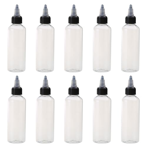 Packung Von 10 100 Quadratsauceflaschen Bequemer Ölspender Flasche Plastik Quetschflaschen Mit Spitzem Munddeckel Küchenlagerbehälter Packung Von 10 100 Quadratsauceflaschen Bequemer Ölspender Flasche Plastik Quetschflaschen Mit Spitzem Munddeckel Küchenlagerbehälter von Zqxnt