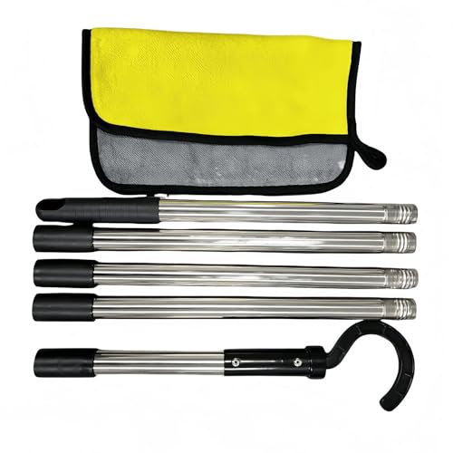 Pool Skimmer Hook Abnehmbares Teleskop Metallstab Easy Storage Multipurpose Pools Retrieval Hook Tool Accessoire Pool Abruf Für Roboterreiniger Pool Skimmer Hook Abnehmbares Teleskop Metallstab Easy Storage Multipurpose Pools Retrieval Hook Tool Accessoire Pool Abruf Für Roboterreiniger von Zqxnt