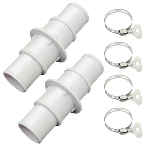 Pool Vakuumschlauch Adapter Set Einfacher Anschlussfilter Schlauchkupplung Easy Installation Pool Equipment Ersatzkits Poolpumpen Zubehör von Zqxnt