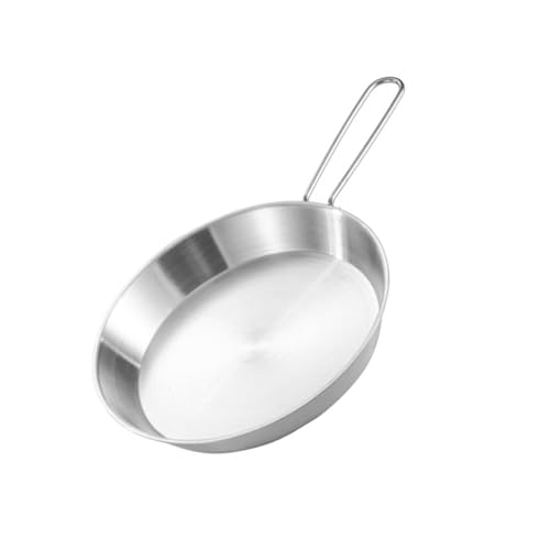 Praktische Edelstahl Pfannen Mit Faltbarem Multifunktionales Frypan Metallkochgeschirr Mit Faltbarem von Zqxnt