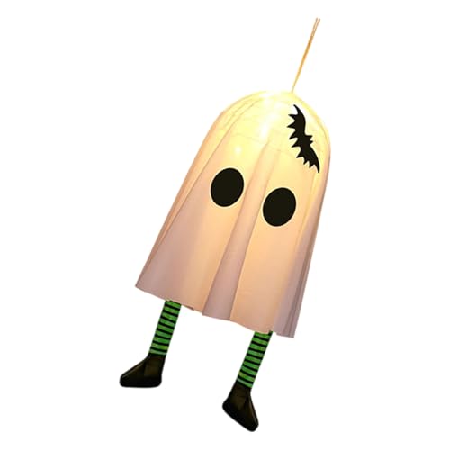 Zqxnt Praktischer Geist Hängende Ornament Stoffmaterialien Sichere Schwimmende Gespenstlampe Für Innen Freien Halloween Unheimliche Partydekorationen von Zqxnt