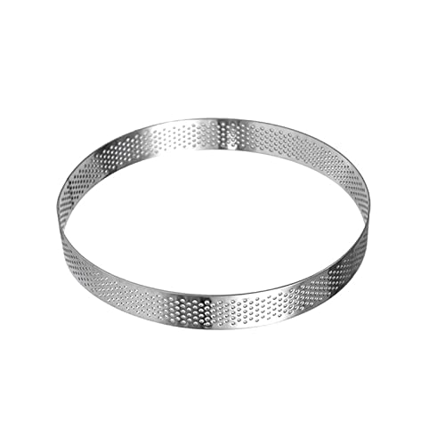 Runde Geformte Kuchenringe Mousse Ringe Gebäck Keks Schneidformen Backgeräte Edelstahlmaterial 9 Größen Wählen von Zqxnt