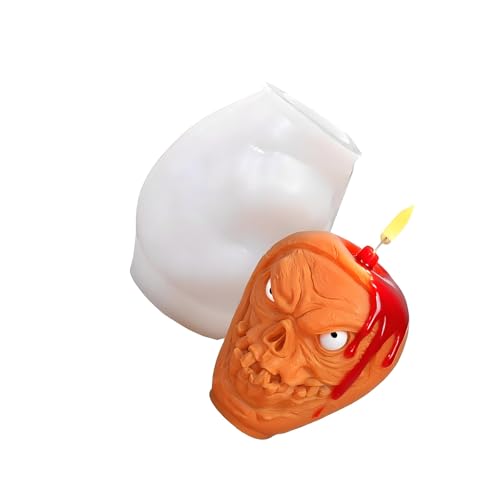 Zqxnt Schädel Silikonformen Pflaster Epoxidharz Halloween Kerzenformen Ornament Gussform Silikonform Halloween Kerzenpflaster Schädel Gussguss Zqxnt Schädel Silikonformen Pflaster Epoxidharz Halloween Kerzenformen Ornament Gussform Silikonform Halloween Kerzenpflaster Schädel Gussguss von Zqxnt