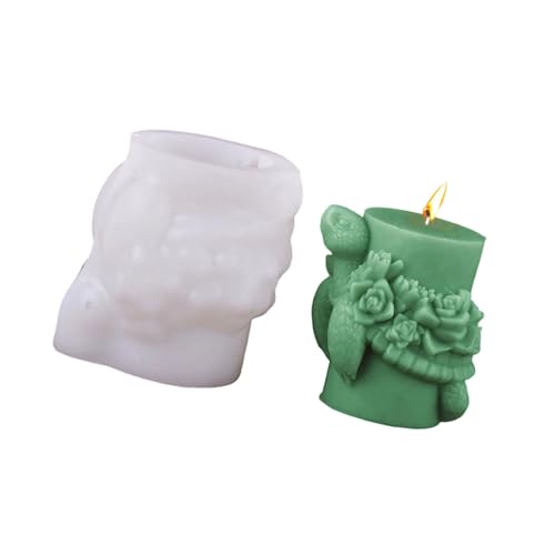 Schildkröten Figur Silikonkerzenformen Für Handgefertigte Seife Die Zement Gips Silikonformen Für Home Decoration Formen Machen von Zqxnt