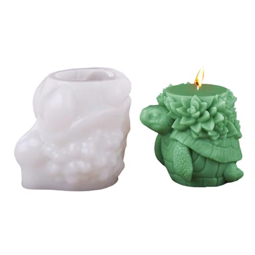 Schildkröten Figur Silikonkerzenformen Für Handgefertigte Seife Die Zement Gips Silikonformen Für Home Decoration Formen Machen von Zqxnt