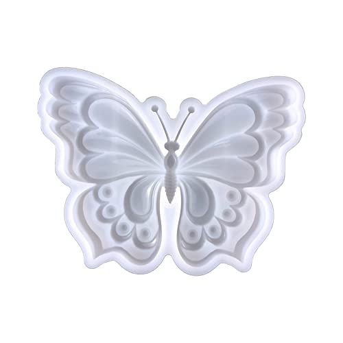 Schmetterlingsgeformte Silikonform Epoxidharzformen Tisch Ornament Dekoration Schimmelpilze Make Tool Leicht Zu Reinigen Schmetterling Silikonformen Für Epoxidharz von Zqxnt