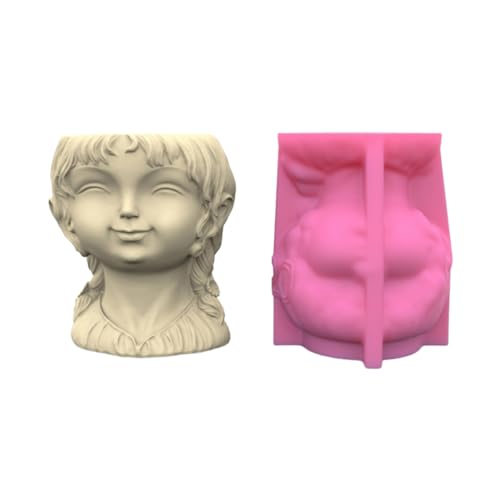 Schönes Mädchen Sukkulente Blumentöpfe Formformhalter Silikonform Betonpflaster Pflanzer Vase Form Epoxidharz Schimmelpilze Kreative Schimmel Schönes Mädchen Sukkulente Blumentöpfe Formformhalter Silikonform Betonpflaster Pflanzer Vase Form Epoxidharz Schimmelpilze Kreative Schimmel von Zqxnt
