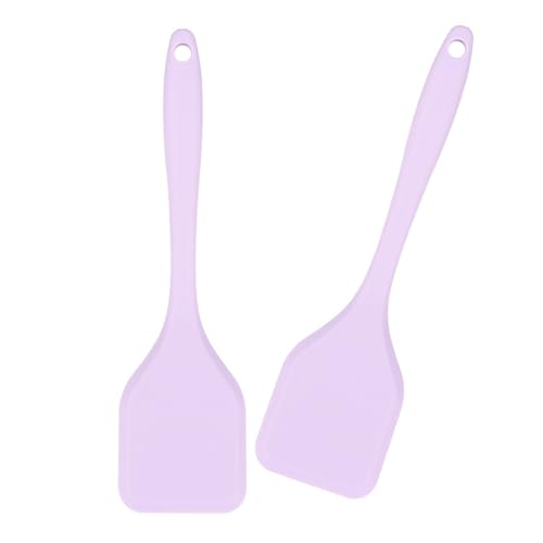 Set Von 2 Weichen Silikon Turner Stabilen Silikon Küche Spatel Weiche Front Schützt Pfannen Die Sich Täglich Für Den Täglichen Gebrauch Sicher Kochten Utensilien von Zqxnt