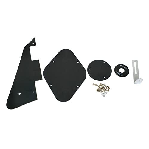 Set von Pickguard Control Backplate Selector Toggle Rings Bracket Mounting Screws for Standard Guitar Set von Pickguard Control Backplate Selector Toggle Rings Bracket Mounting Screws for Standard Guitar von Zqxnt