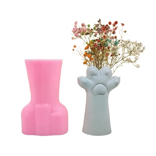 Silikonbetonform Schimmelprotokollform Katze Katze Fußförmige Harz Tonform Blütenvase Formen Zum Herstellen Von Vase Pot Lagerbox Form Silikonbetonform Schimmelprotokollform Katze Katze Fußförmige Harz Tonform Blütenvase Formen Zum Herstellen Von Vase Pot Lagerbox Form von Zqxnt