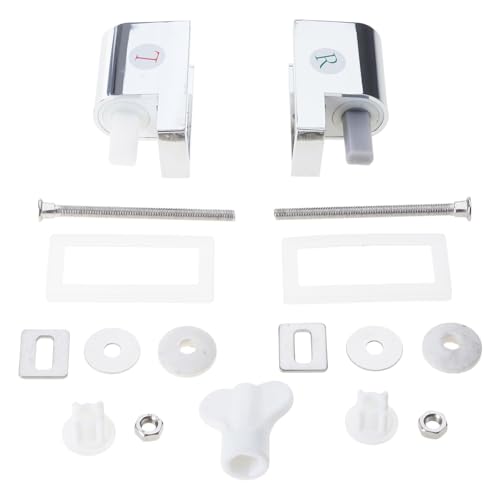 Universelle Toilettensitz Anhang Toilettensitzzubehör Weiche Nahmechanismus Scharniere Ersatzscharniere Universelle Anhaftung von Zqxnt