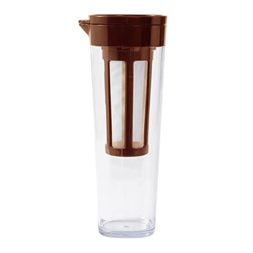 Wasserkrug Mit Filterbildschirm Hitzebeständiger Kaltgetränke Lagerbehälter Für Heimküche Wohnzimmersaft von Zqxnt
