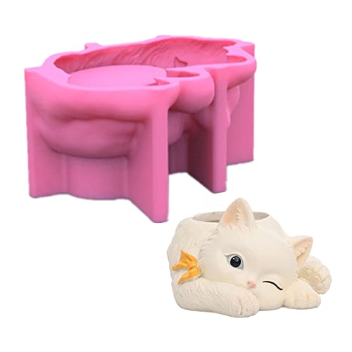 Wenig Für Katzen Gips Blumentopf Silikonharzform Epoxidharzgussform Schimmel Sukkulente Vase Zementform Kerzenhalter M Blumentopfharzform Form Wenig Für Katzen Gips Blumentopf Silikonharzform Epoxidharzgussform Schimmel Sukkulente Vase Zementform Kerzenhalter M Blumentopfharzform Form von Zqxnt