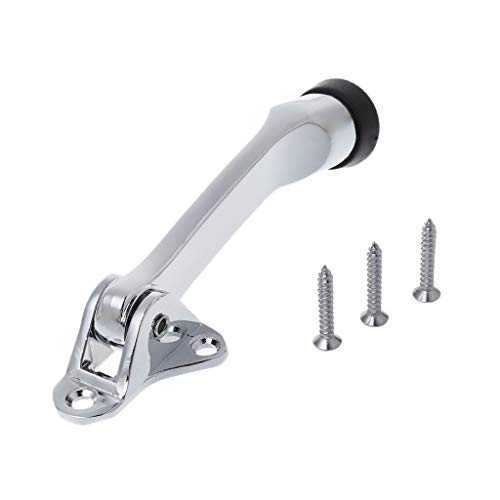 Zink Legierung Chromhebel Türstopper Mit Gummifüßenmontage Halterentürstop Zink Legierung Chromhebel Türstopper Mit Gummifüßenmontage Halterentürstop von Zqxnt