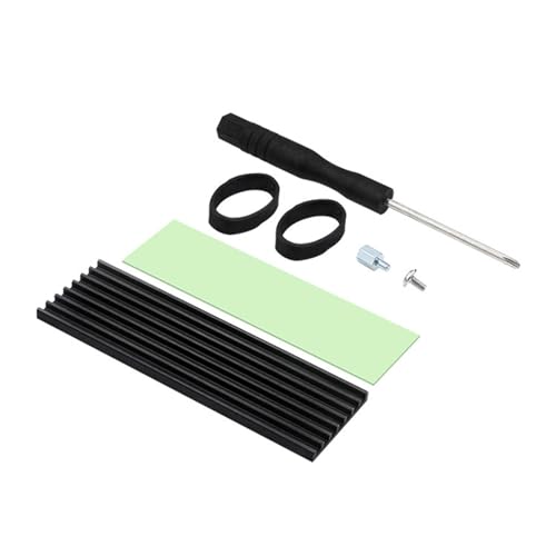 Zqxnt 1Set NVMe PCIe SSD Aluminiumkühlkühlkörper Mit Thermischem Kissen Effektive Wärmeabteilung Zqxnt 1Set NVMe PCIe SSD Aluminiumkühlkühlkörper Mit Thermischem Kissen Effektive Wärmeabteilung von Zqxnt