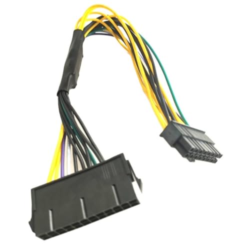 Zqxnt 24 Pin Bis 16 Pin ATXS PSUS Hauptstromadapterkabel Für Computer 12 Zoll PVC Kabel von Zqxnt