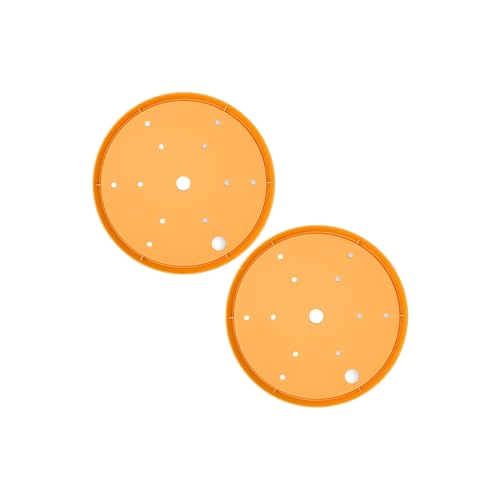 Zqxnt 2pcs Runder Pflanzgefäß Einsatz Blumenärte Einsatz Mit Entwässerungsloch Abnehmbarer Pflanzer Für Innengarten Freien Garten Freien Plastik Blumenärken Entwässerungsloch von Zqxnt