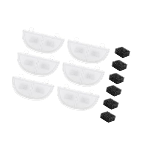 Zqxnt 3 Pack Ersatzfilter Runden Erfrischende Wasser Für PET Brunnen Optimiert Ihr PET Trinkroutine Multilayer Filtrationsbrunnenfilter Zqxnt 3 Pack Ersatzfilter Runden Erfrischende Wasser Für PET Brunnen Optimiert Ihr PET Trinkroutine Multilayer Filtrationsbrunnenfilter von Zqxnt
