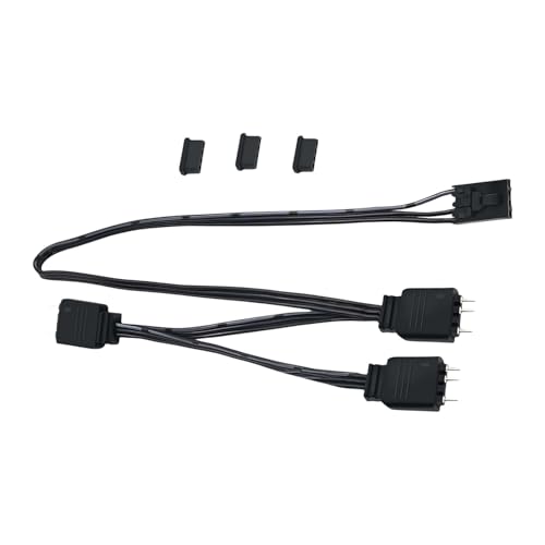 Zqxnt 4p ARGB Adapter 4Pin Bis 5V 3Pin ARGB Erweiterungskabel Für HDLL120 Stabile Stromversorgung Und LED Steuerung von Zqxnt