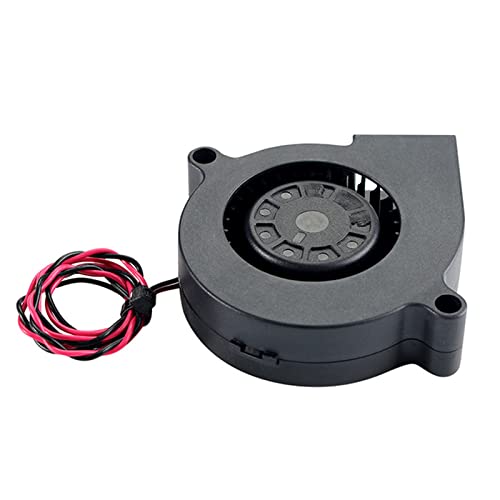 Zqxnt 5015 24V Blower Fan Doppellagerturbinengebläse Lüfter Essentiell Für 3D Drucker Lüfter Kühlkörper 50 Mmx50mmx15mmmm Zqxnt 5015 24V Blower Fan Doppellagerturbinengebläse Lüfter Essentiell Für 3D Drucker Lüfter Kühlkörper 50 Mmx50mmx15mmmm von Zqxnt
