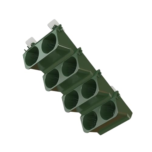 Zqxnt 8pcs Easy Maintenances Wandmontaged Planter Pflanztöpfe Für Blumen Und Sukkulenten Mit Hochabsorbierenden Baumwollseilen Innengartentopf von Zqxnt