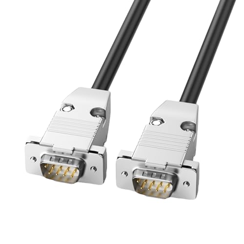 Zqxnt 9Pin Kabel 9Pin Männlicher/weiblicher Steckverbinder Kordlinienverbindungskabel Für Stabile Datenübertragung Mehrerer Länge Computerdrucker Scannerkabel von Zqxnt
