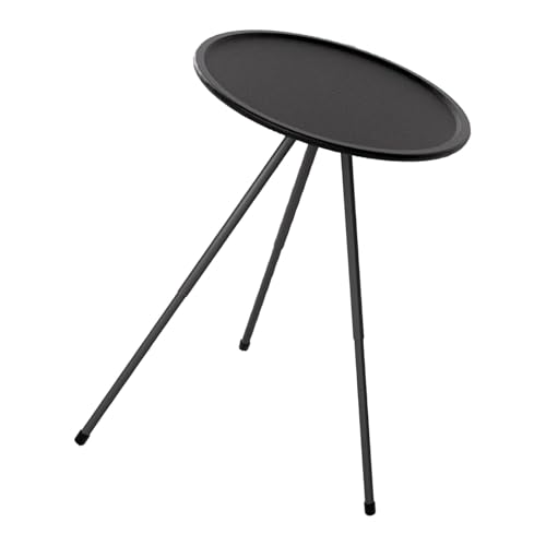 Zqxnt Aluminium Campingtisch Faltbare Runde Form Easy Carry Geeignet Für Picknicks Strandpartys Reise Rucksack Rucksack Klapptisch Freien von Zqxnt