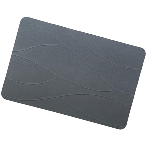 Zqxnt Badematte Natürliche Kieselgur Erde Badezimmer Matte Schnell Trockener Duschteppich Schlupf Resistent von Zqxnt