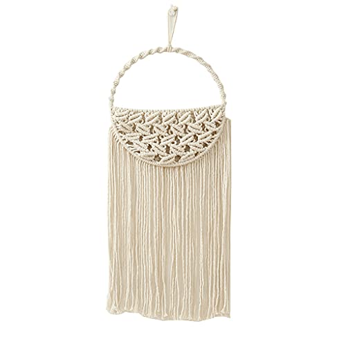 Zqxnt Beige Gewebte Wand Quaste Hanging Wand Wandteppich Art Home Decor Muster Für Wohnheimzimmer Dekore Handgewebte Wandteppiche Beige Gewebte Quaste Hänge Art Home Decor Muster von Zqxnt