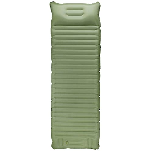 Zqxnt Camping Schlafkissen Aufblasbare Campingmatratze Kompakt Portable Leichte Schlafmatte Mit Eingebauter Fußpumpe von Zqxnt