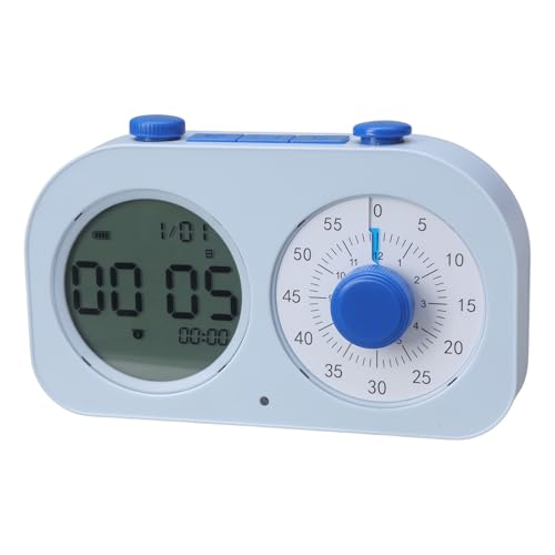 Zqxnt Digitaler Wecker Countdown Wecker Schreibtisch Schüler Multifunktions Timer LCD Elektronischer Countdown von Zqxnt