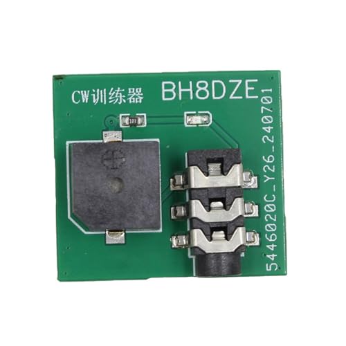 Zqxnt Effizienter Morse Code Trainingsgerät Morse Key Trainer Mit LED Visuellen Feedbacks Piepers Warnungen Für Die Vielseitigkeitsnutzung von Zqxnt