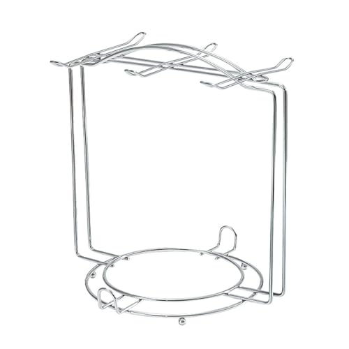 Zqxnt Eisenbecher Entlassungsständer Für Küchentheke Vertikale Kaffeetasse Und Teller Untertassen Für Kleine Raumstallbasis von Zqxnt