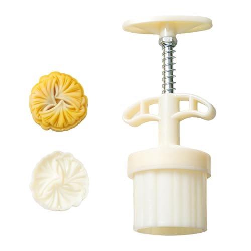 Eishautgebäck Formform Handgepresste Mondkuchen Schimmel Festival Bohnen Pasten Kuchenform Dessert Abs Formen Für Kochliebhaber Hohe Temperaturen Resistent von Zqxnt
