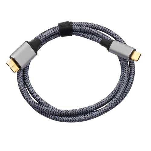 Zqxnt Flexibler Typ C Zu Microb Festplatten Daten Synchronisation Stromkabel Für Die Übertragung Von Daten Zur Schnellen Geschwindigkeit Und Ladebedarf Externes Festplattenkabel Zqxnt Flexibler Typ C Zu Microb Festplatten Daten Synchronisation Stromkabel Für Die Übertragung Von Daten Zur Schnellen Geschwindigkeit Und Ladebedarf Externes Festplattenkabel von Zqxnt