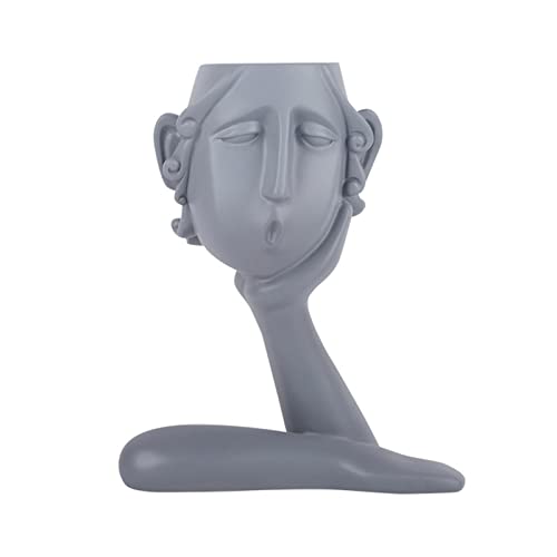 Zqxnt Handhielt Gesicht Denkt Keramik Vase Sukkulenten Pflanzer Kaktusbehälter Für Haus Innenräumen Freien Gartendekorationspflanzen Blumentopf Vase Für Garten Zqxnt Handhielt Gesicht Denkt Keramik Vase Sukkulenten Pflanzer Kaktusbehälter Für Haus Innenräumen Freien Gartendekorationspflanzen Blumentopf Vase Für Garten von Zqxnt